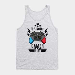 Top Notch Gamer Boy Tank Top